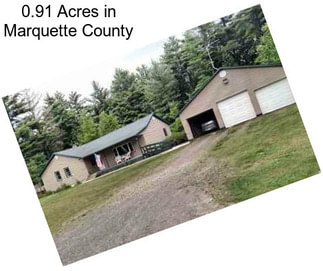 0.91 Acres in Marquette County