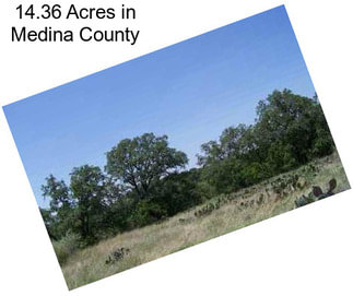 14.36 Acres in Medina County