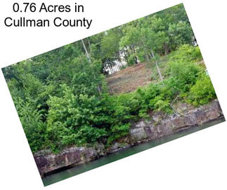 0.76 Acres in Cullman County