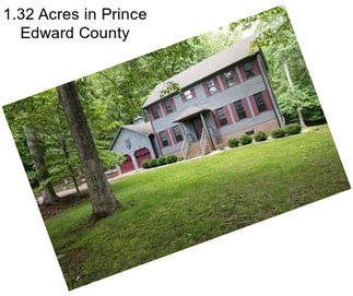 1.32 Acres in Prince Edward County