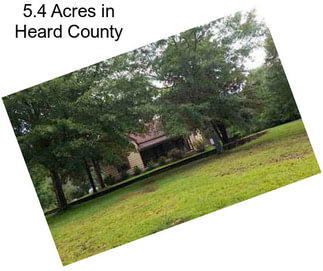 5.4 Acres in Heard County