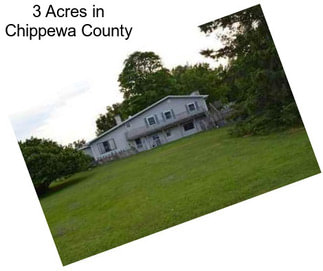 3 Acres in Chippewa County