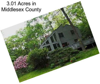 3.01 Acres in Middlesex County