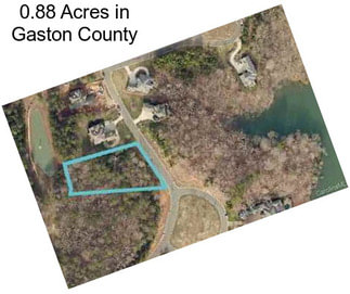 0.88 Acres in Gaston County