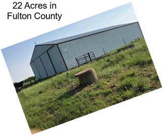 22 Acres in Fulton County