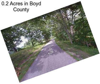 0.2 Acres in Boyd County