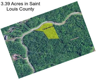 3.39 Acres in Saint Louis County