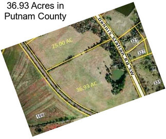 36.93 Acres in Putnam County