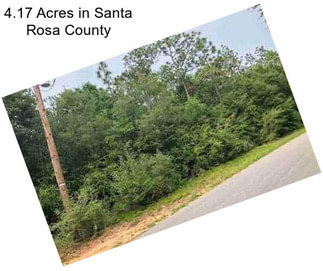 4.17 Acres in Santa Rosa County