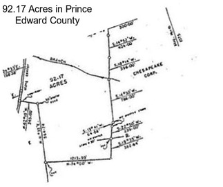 92.17 Acres in Prince Edward County