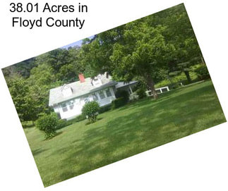 38.01 Acres in Floyd County