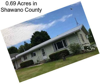 0.69 Acres in Shawano County