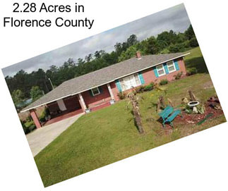 2.28 Acres in Florence County