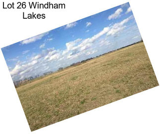 Lot 26 Windham Lakes