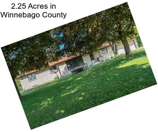 2.25 Acres in Winnebago County