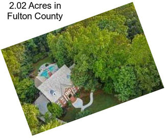 2.02 Acres in Fulton County