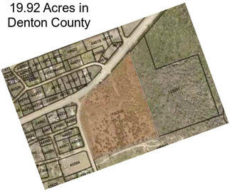 19.92 Acres in Denton County