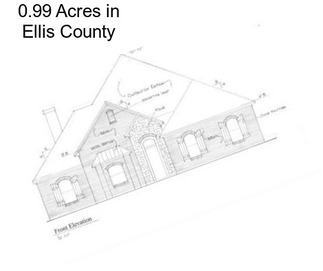 0.99 Acres in Ellis County