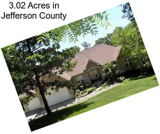3.02 Acres in Jefferson County