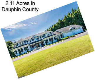 2.11 Acres in Dauphin County