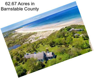 62.67 Acres in Barnstable County