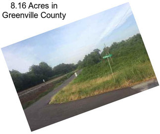 8.16 Acres in Greenville County