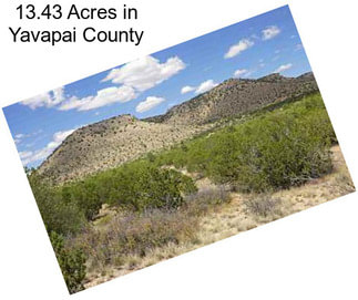 13.43 Acres in Yavapai County