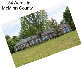 1.34 Acres in McMinn County