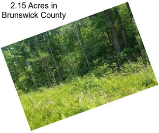 2.15 Acres in Brunswick County