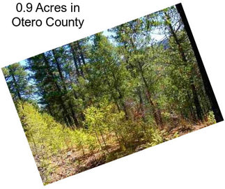 0.9 Acres in Otero County