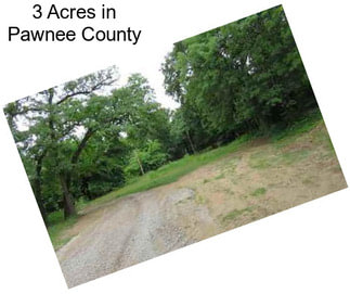 3 Acres in Pawnee County