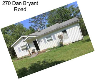 270 Dan Bryant Road