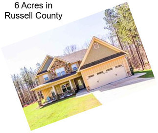 6 Acres in Russell County