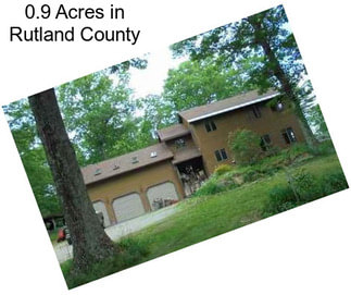 0.9 Acres in Rutland County