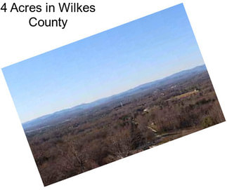 4 Acres in Wilkes County