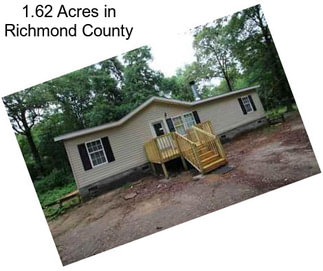 1.62 Acres in Richmond County
