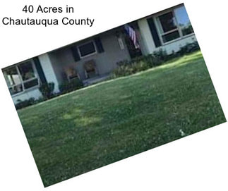 40 Acres in Chautauqua County