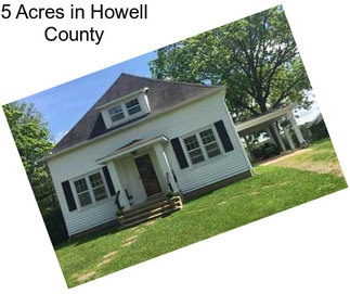 5 Acres in Howell County