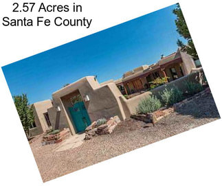 2.57 Acres in Santa Fe County