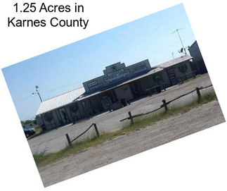 1.25 Acres in Karnes County