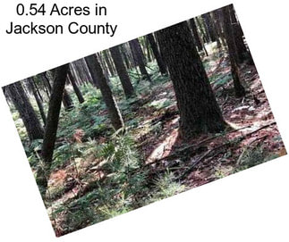 0.54 Acres in Jackson County