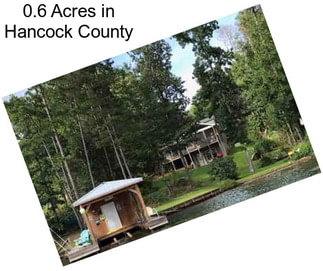 0.6 Acres in Hancock County