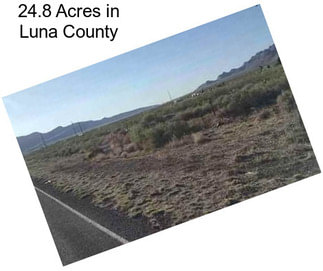 24.8 Acres in Luna County
