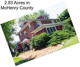 2.83 Acres in McHenry County