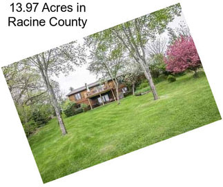 13.97 Acres in Racine County