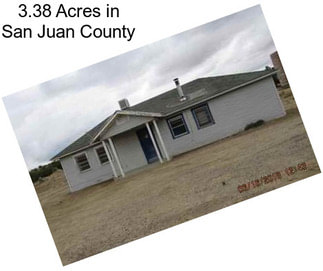 3.38 Acres in San Juan County