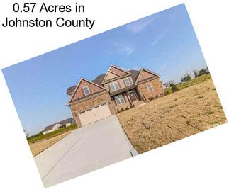 0.57 Acres in Johnston County