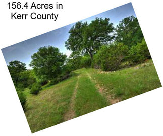 156.4 Acres in Kerr County