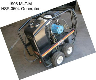 1998 Mi-T-M HSP-3504 Generator