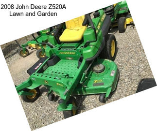 2008 John Deere Z520A Lawn and Garden